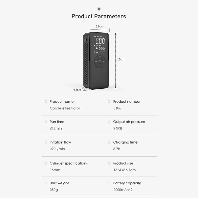 Portable Electric Air Pump