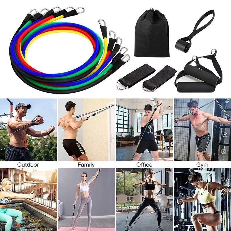 Bodybuilding Resistance Bands Set